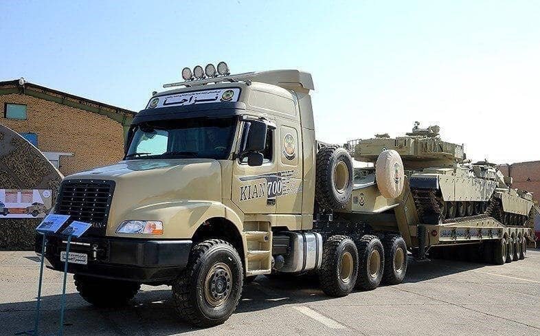 کامیون سنگین ایرانی